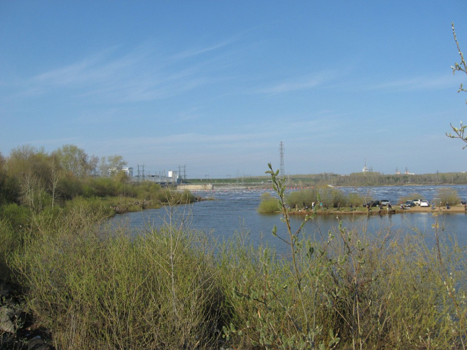 Весенний разлив устья р.Гайва