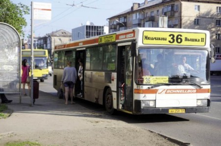 Автобусный маршрут №36 в Перми